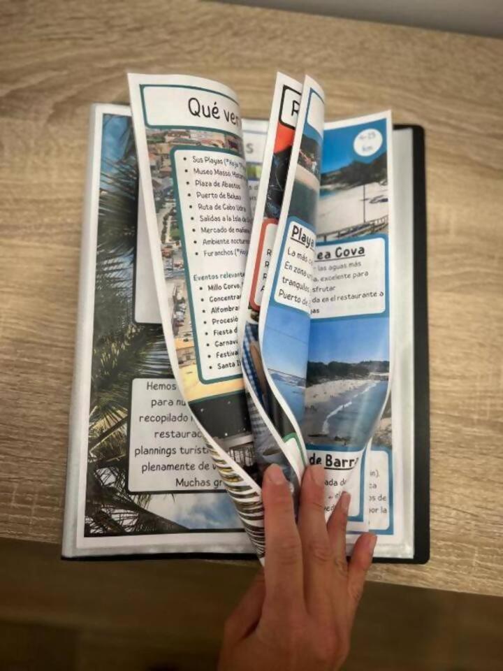 Apartamento Céntrico cerca de la playa Bueu Esterno foto