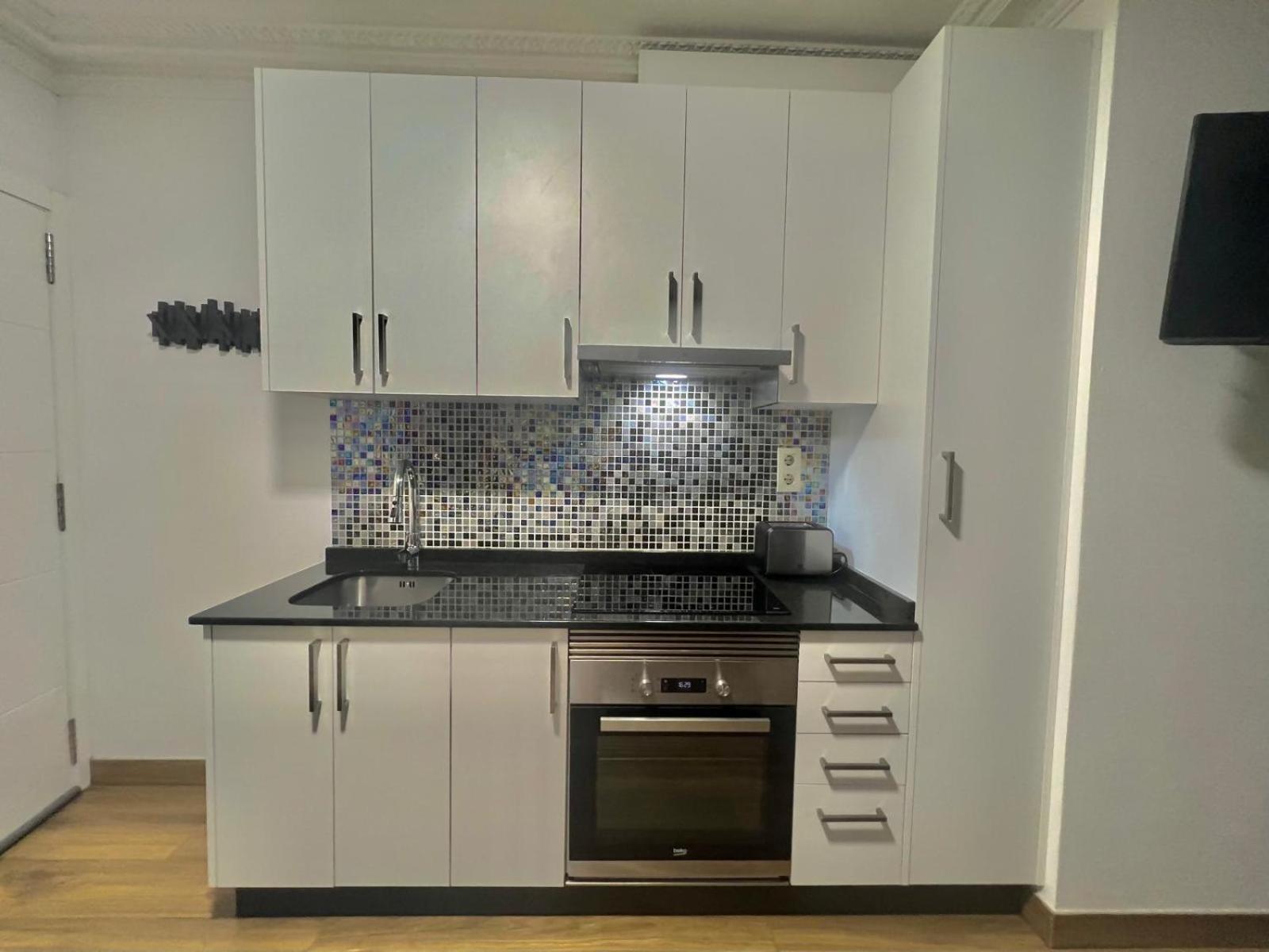 Apartamento Céntrico cerca de la playa Bueu Esterno foto