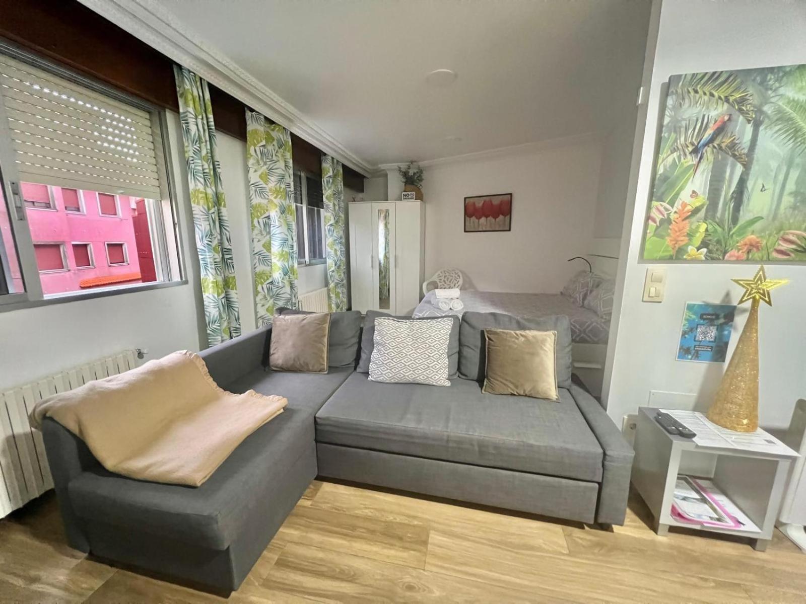 Apartamento Céntrico cerca de la playa Bueu Esterno foto